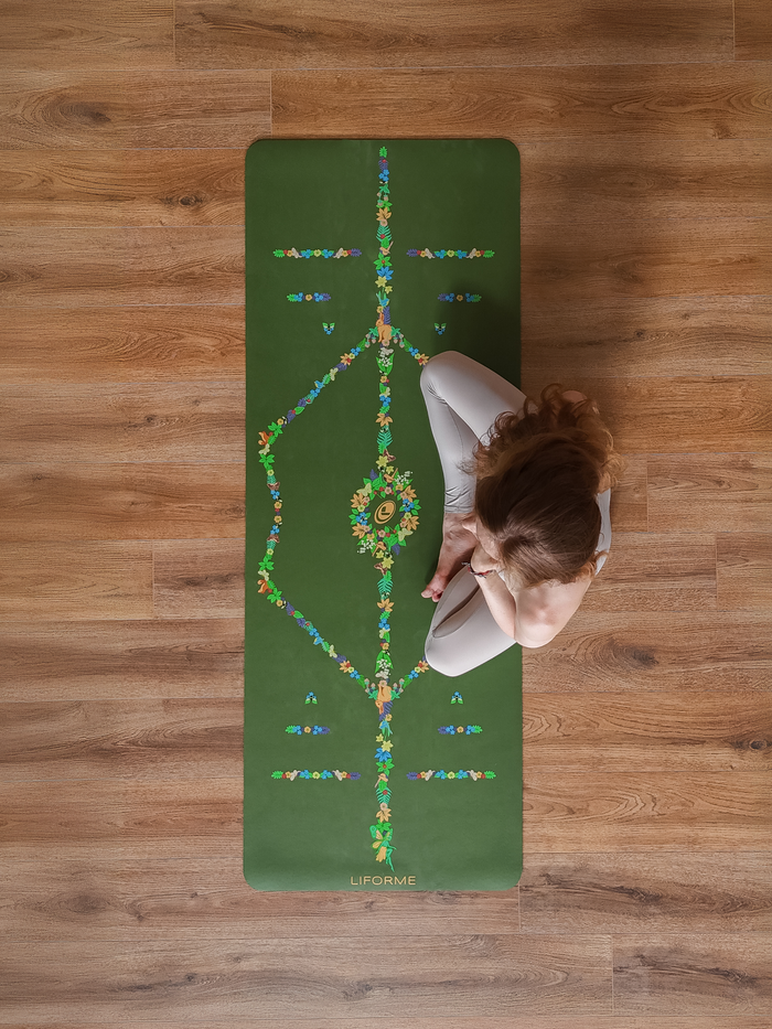 Liforme Enchanted Forest Awakenings Yogamat