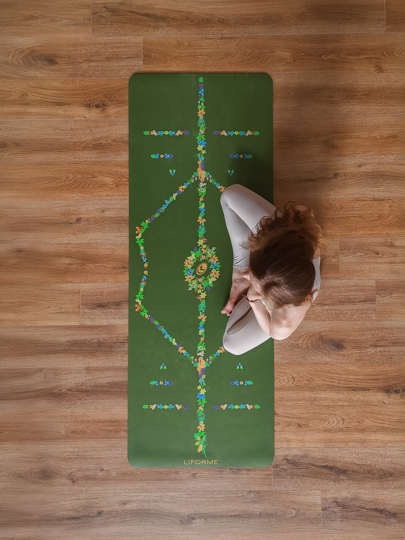 Liforme Enchanted Forest Awakenings Yogamat