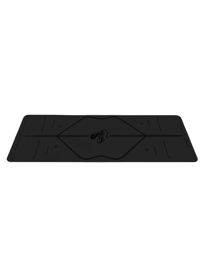 Liforme x Jivamukti Travel Yoga Mat Side View