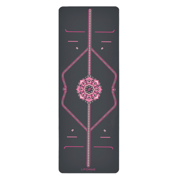 Test : tapis de yoga antidérapant violet 3 mm, lot de 24 Test : tapis de yoga antidérapant violet 3 mm, lot de 24