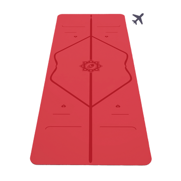 VNP Liforme Expressions Reise Yogamatte Red Love - Fabrik Sekunde