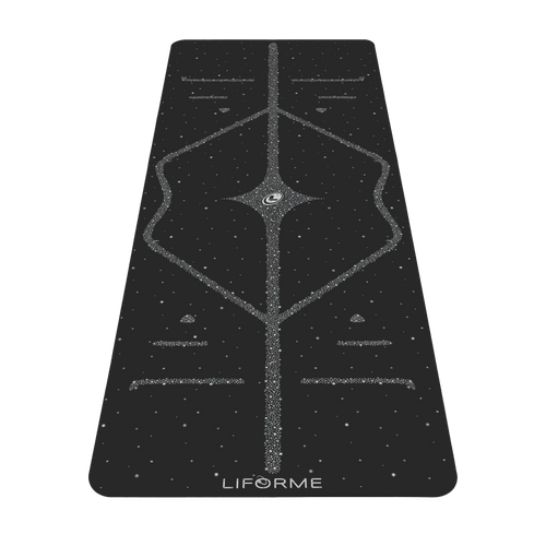 Liforme Magic Galaxy Estera de yoga - Plata
