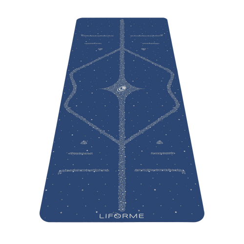 Liforme Magic Galaxy Yoga Mat - Silver