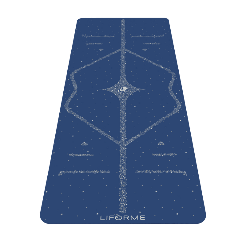 Liforme Magic Galaxy Estera de yoga - Plata