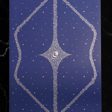 Liforme Magic Galaxy Estera de yoga - Plata