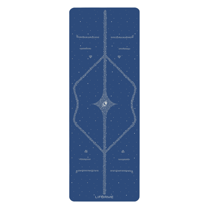Liforme Magic Galaxy Estera de yoga - Plata