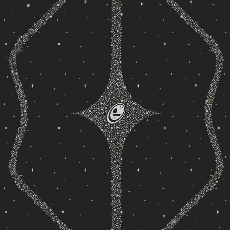 Liforme Magic Galaxy Yoga Mat - Gold & Silver