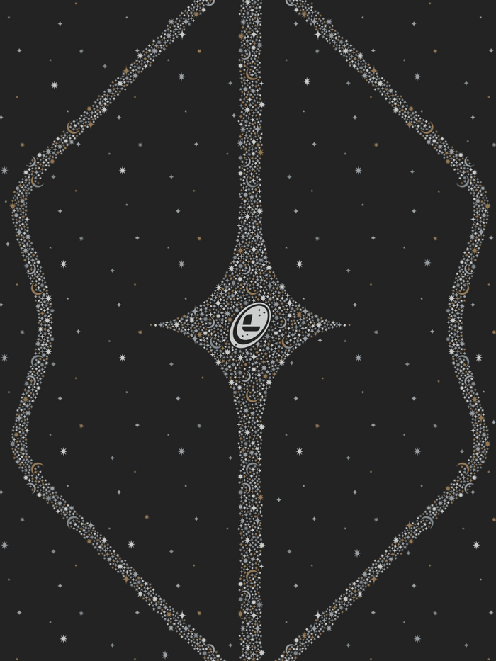 Liforme Magic Galaxy Yoga Mat - Gold & Silver