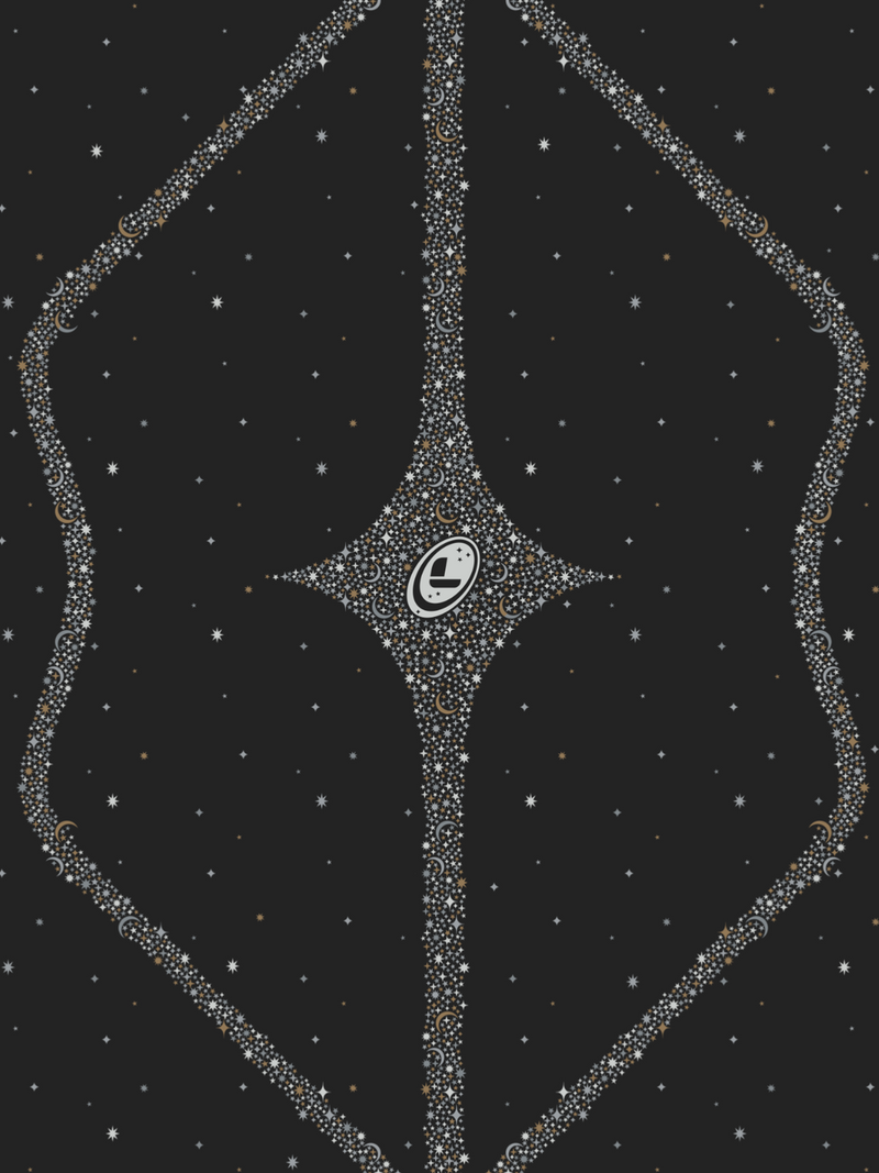 Liforme Magic Galaxy Yoga Mat - Gold & Silver
