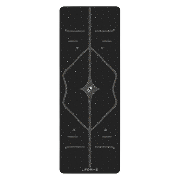Liforme Magic Galaxy Yoga Mat - Gold & Silver