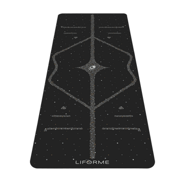 Liforme Magic Galaxy Yoga Mat - Gold & Silver