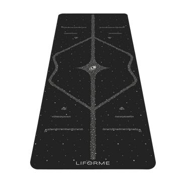 Liforme Magic Galaxy Tappetino yoga - Oro e argento