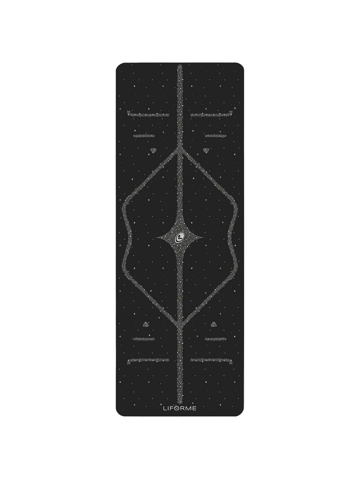 Liforme Magic Galaxy Yoga Mat - Gold & Silver