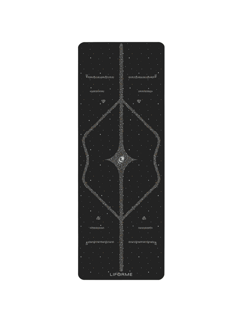Liforme Magic Galaxy Yoga Mat - Gold & Silver