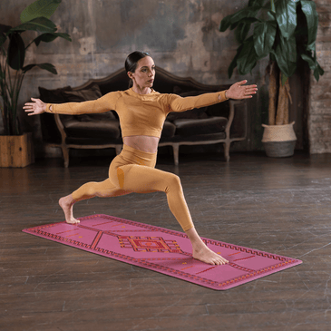 How to do yoga on carpet sales