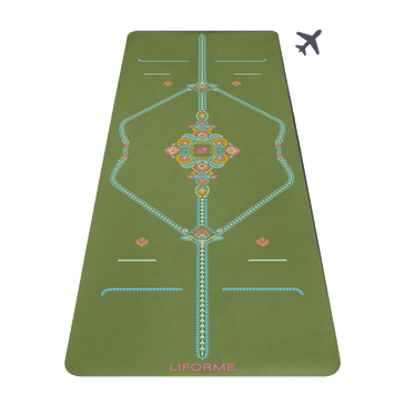 Liforme Mindful Garden Travel Yoga Mat