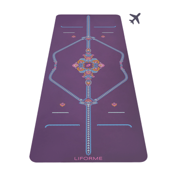 Liforme Mindful Garden Travel Yoga Mat