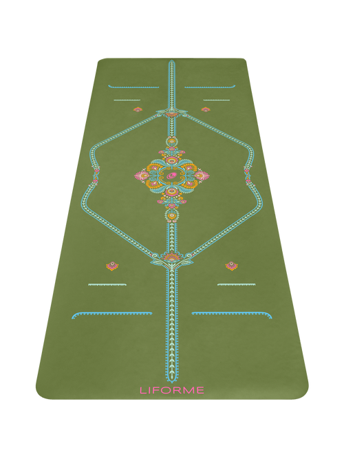 Liforme Mindful Garden Personalisierte Yogamatte