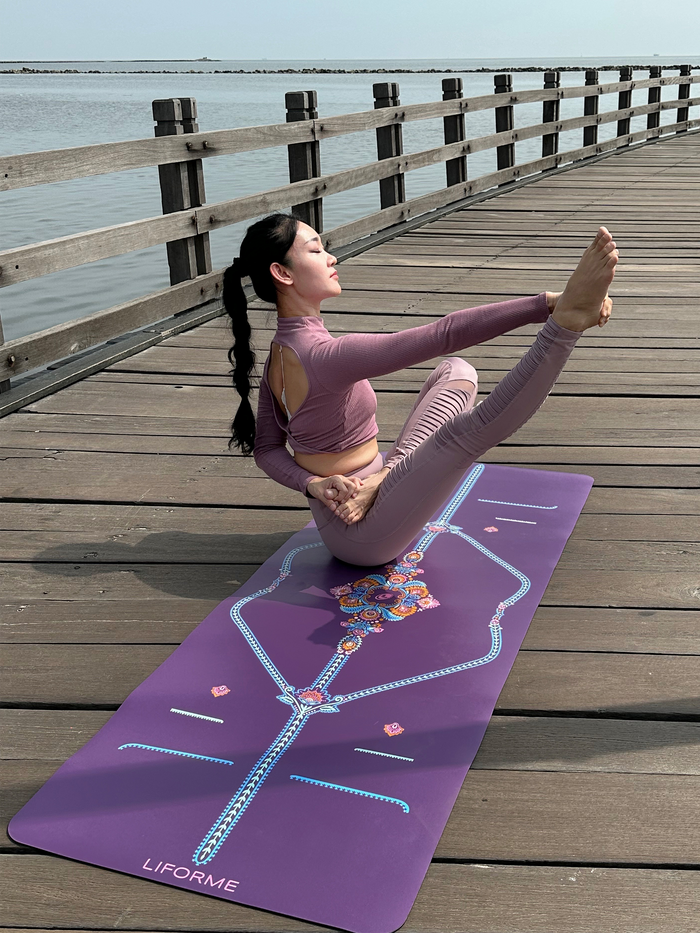 Liforme Mindful Garden Yoga Mat