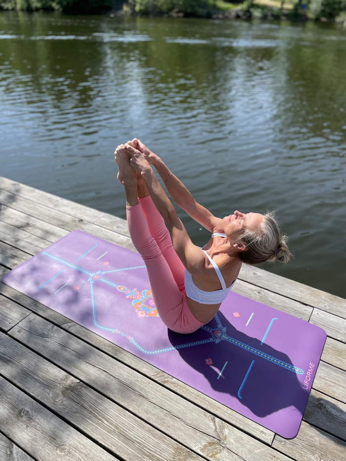 Liforme Mindful Garden Yoga Mat