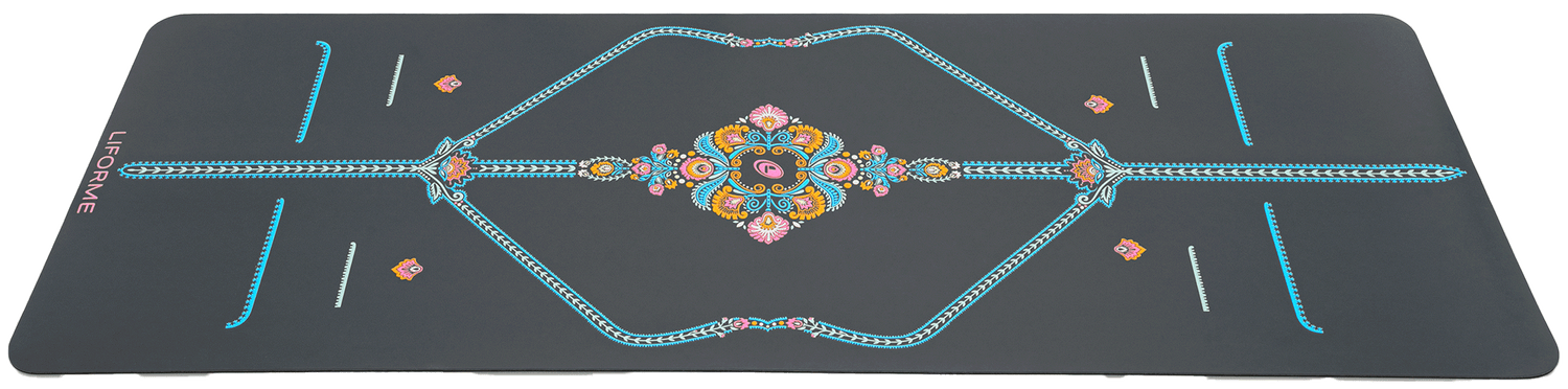 Liforme Mindful Garden Travel Yoga Mat