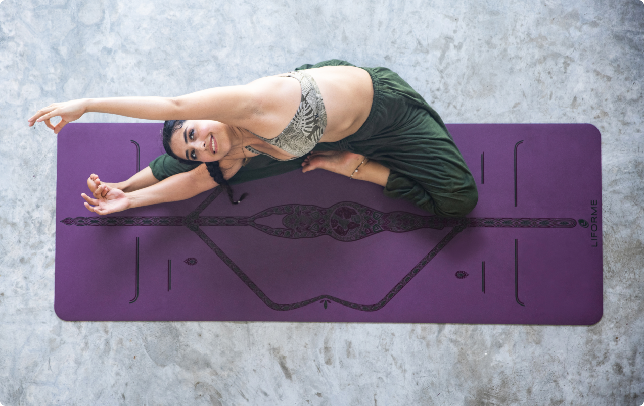 Liforme Mother Earth Yoga Mat - Eco-Friendly, Non-Slip Yoga Mat Liforme Mother Earth Yoga Mat - Eco-Friendly, Non-Slip Yoga Mat