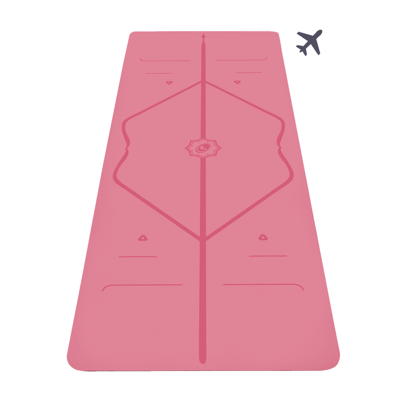 VNP Liforme Classic Travel Yoga Mat Pink - behandeld