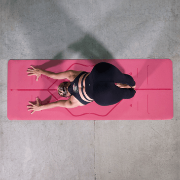 VNP Liforme Classic Travel Yoga Mat Pink - behandeld