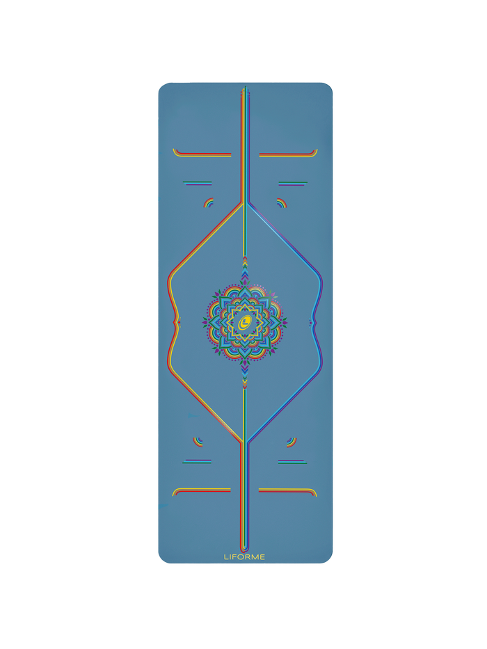 Liforme Rainbow Travel Yoga Mat