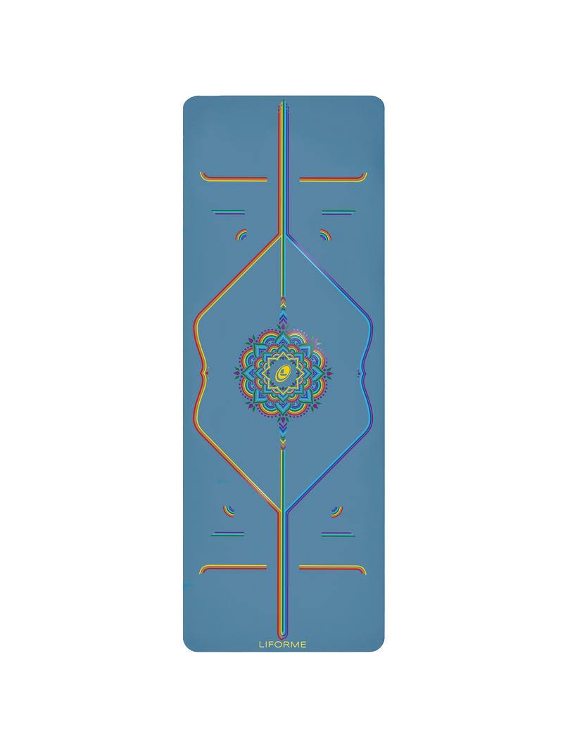 Liforme Rainbow Travel Yoga Mat