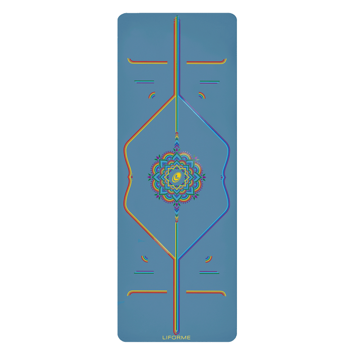 Liforme Rainbow Travel Yoga Mat