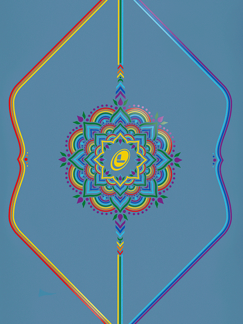 Liforme Rainbow Travel Yoga Mat