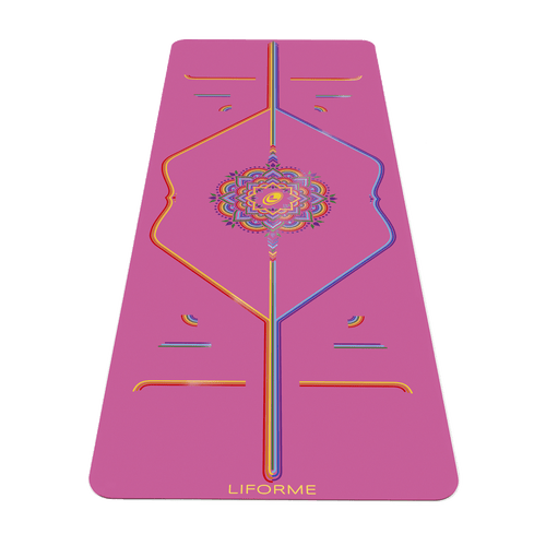 VNP Liforme Rainbow Yoga Mat Grateful Pink - Factory Second - Liforme