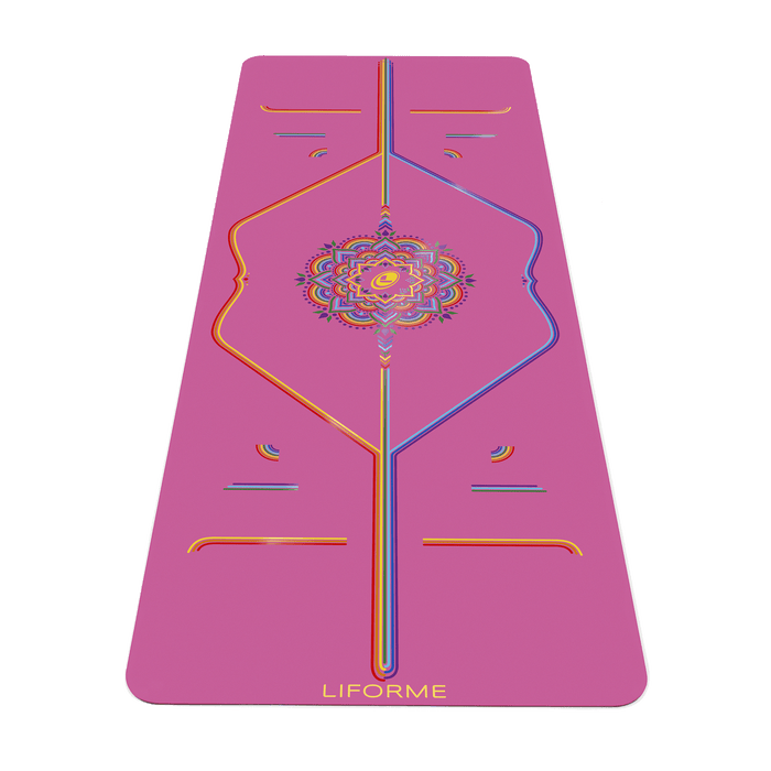 VNP Liforme Rainbow Yogamat Dankbaar Roze - Fabriek tweede - Liforme