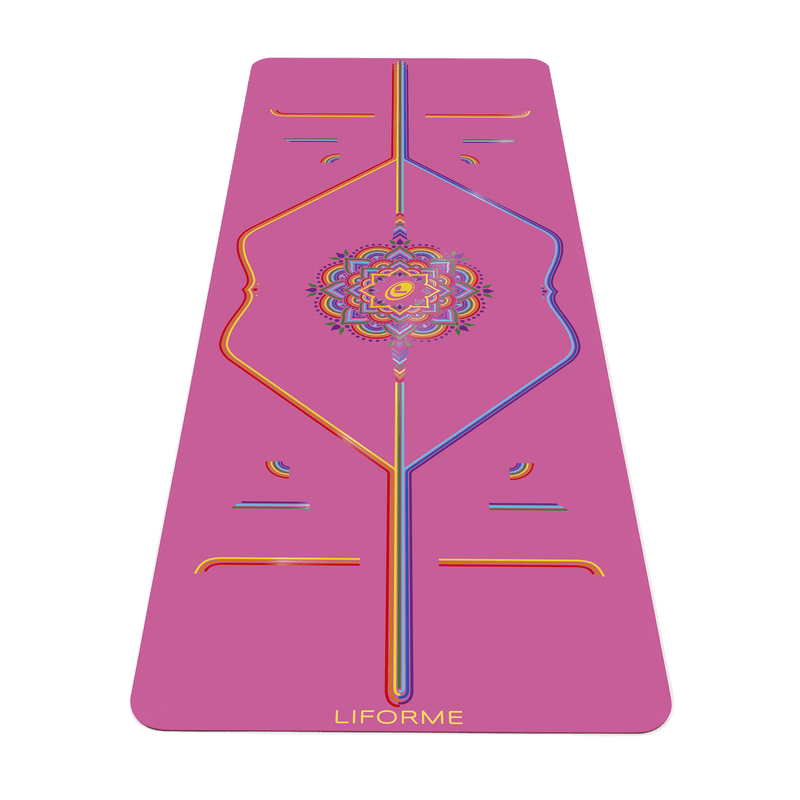 VNP Liforme Rainbow Yoga Mat Grateful Pink - Factory Second - Liforme