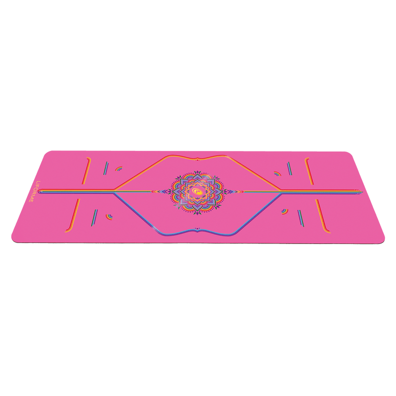 VNP Liforme Rainbow Travel Yoga Mat Grateful Pink - Factory Second