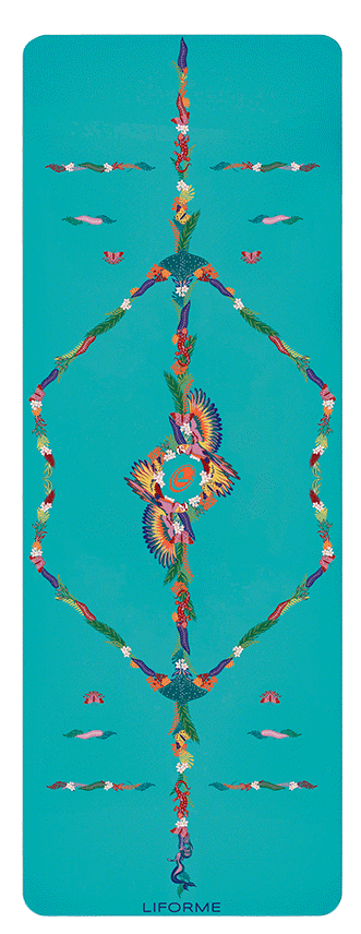 Liforme Tropical Paradise Tapis de yoga