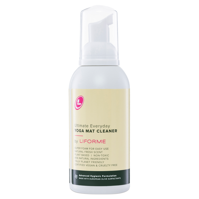 Liforme Ultimate Everyday Yoga Mat Cleaner bottle