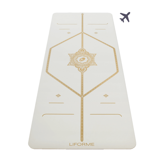 Liforme White Magic Travel Yoga Mat