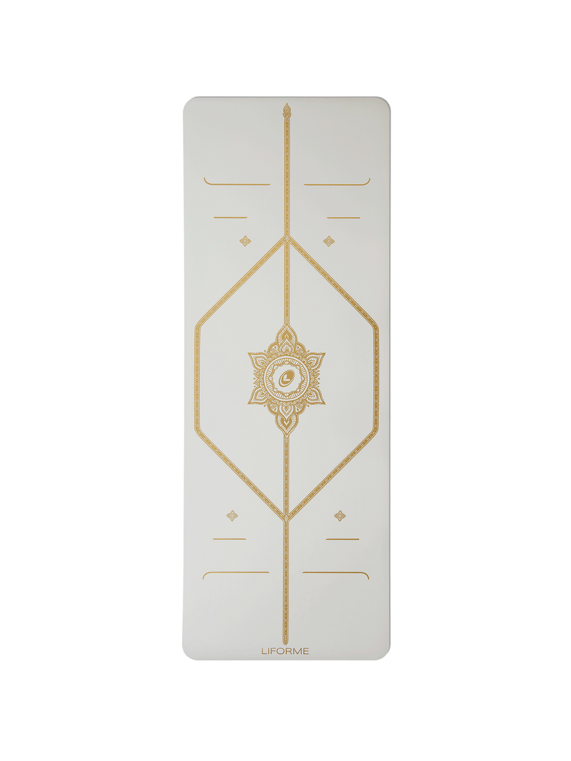 Liforme White Magic Travel Yoga Mat