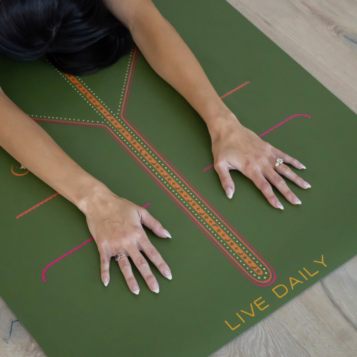Liforme 'LIVE DAILY' Yogamat