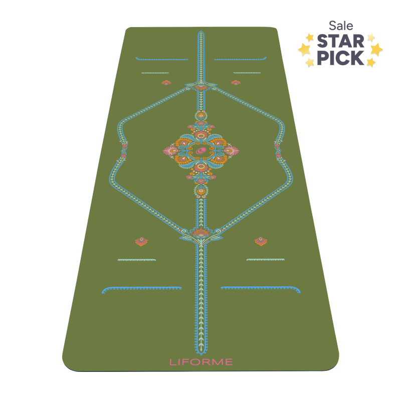 Liforme Mindful Garden Yoga Mat