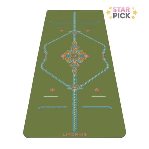 Liforme Mindful Garden Yoga Mat