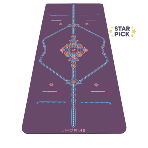 Liforme Mindful Garden XL Yoga Mat