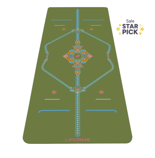 Liforme Mindful Garden XL Yoga Mat