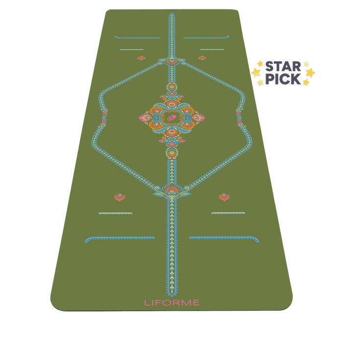Liforme Mindful Garden XL Yoga Mat