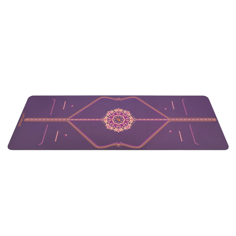 Mat de yoga Lotus en fleur de vie