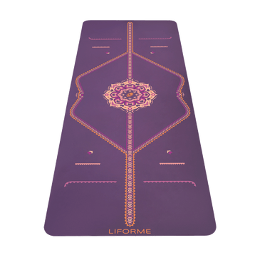 Mat de yoga Lotus en fleur de vie