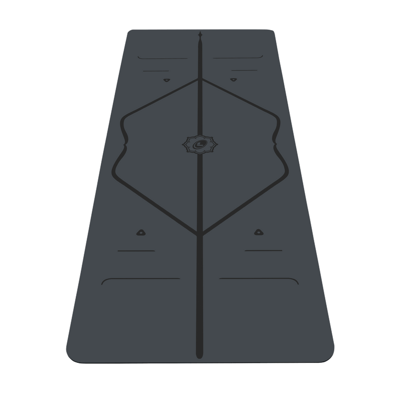 Liforme Classic Yoga Mat with AlignForMe® posture alignment and non-slip eco-friendly surface