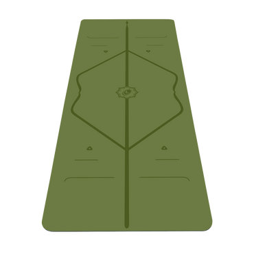 Liforme Classic Yoga Mat with AlignForMe® posture alignment and non-slip eco-friendly surface